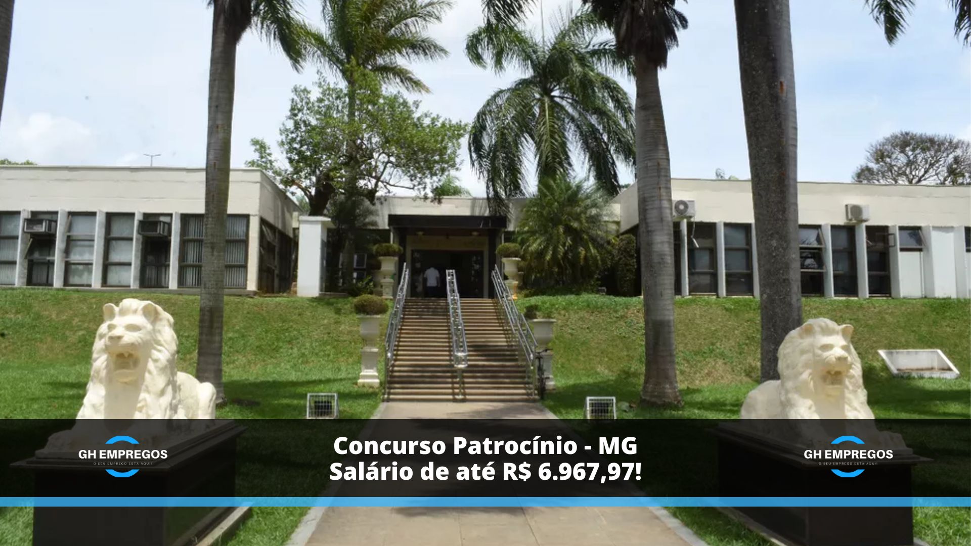 Concurso Patrocínio - MG, salário de até R$ 6.967,97!