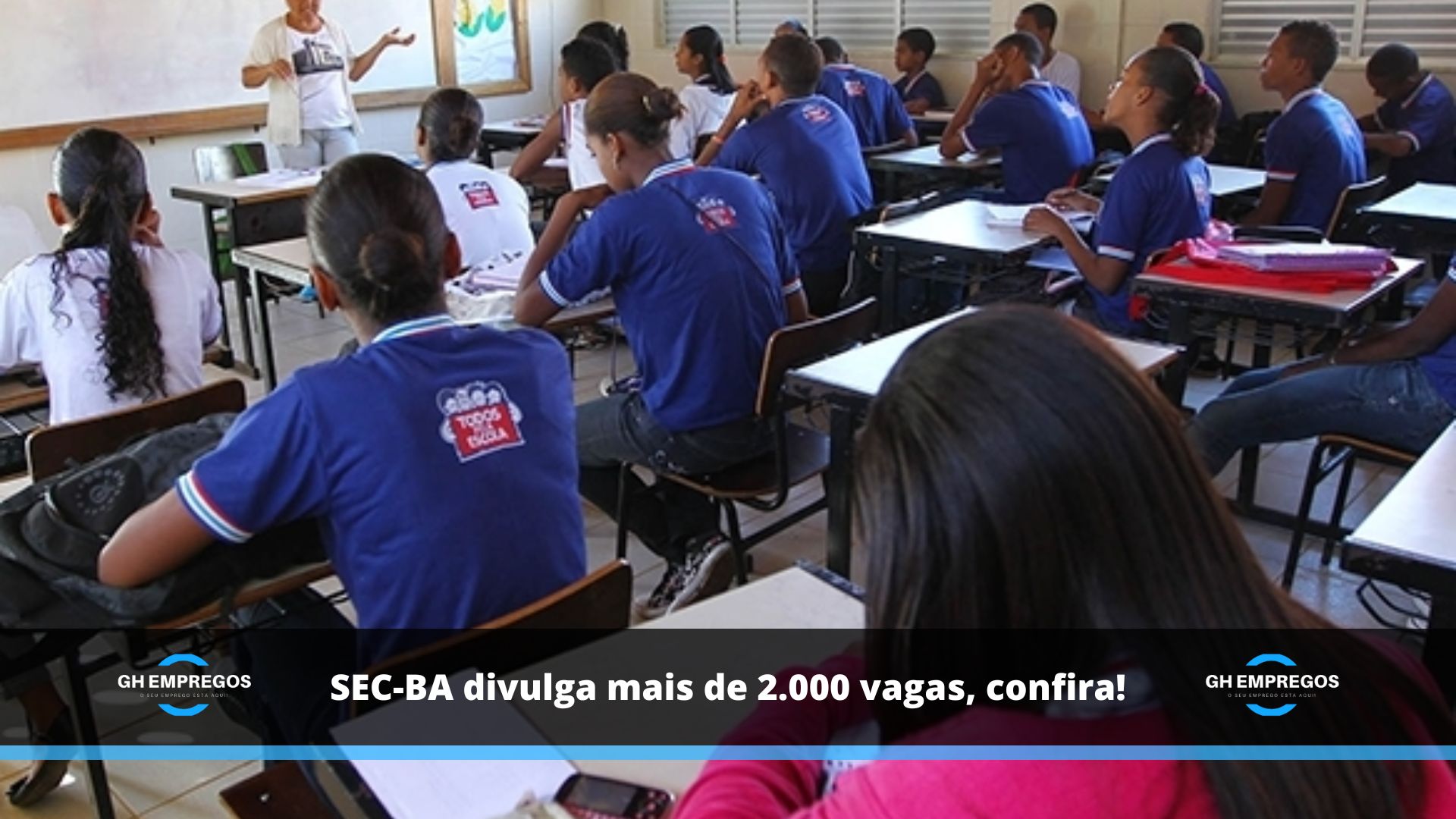 SEC-BA divulga mais de 2.000 vagas, confira!