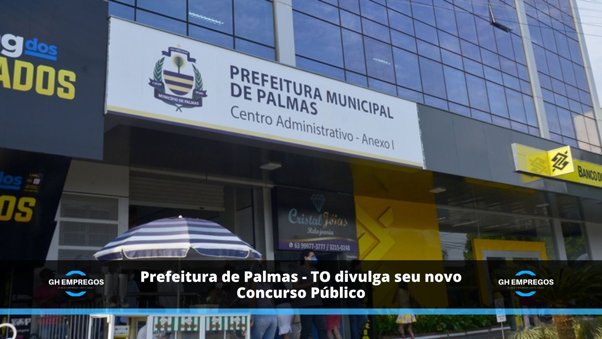 Prefeitura de Palmas - TO divulga seu novo Concurso Público