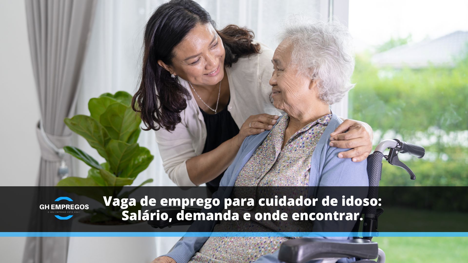 Vaga de emprego para cuidador de idoso Salário, demanda e onde encontrar.